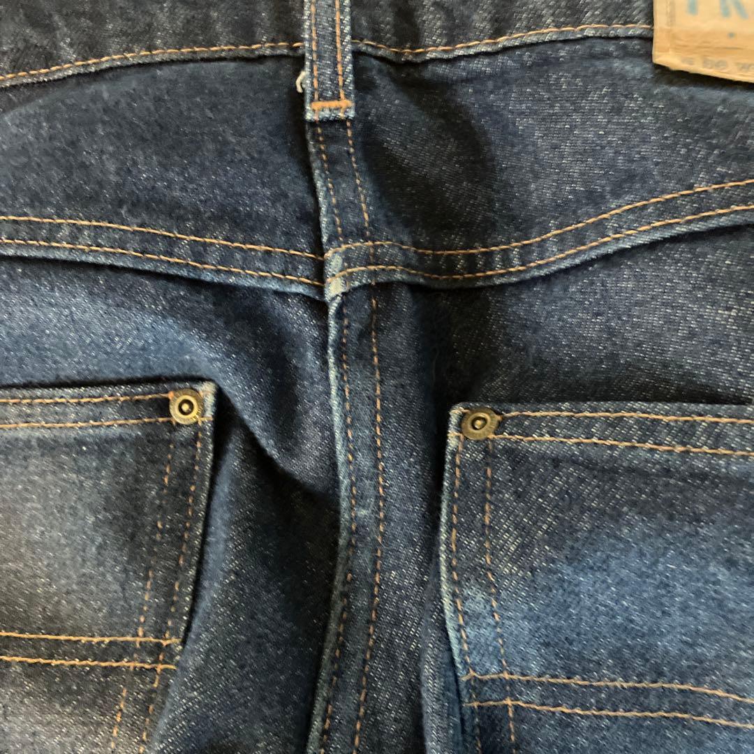 PRSN BLUES double knee W32 L32 真っ紺