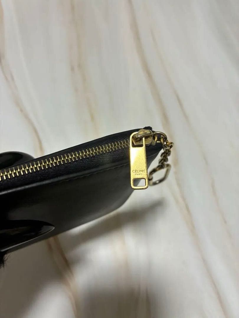 CELINE トリオンフ ブラック ケース