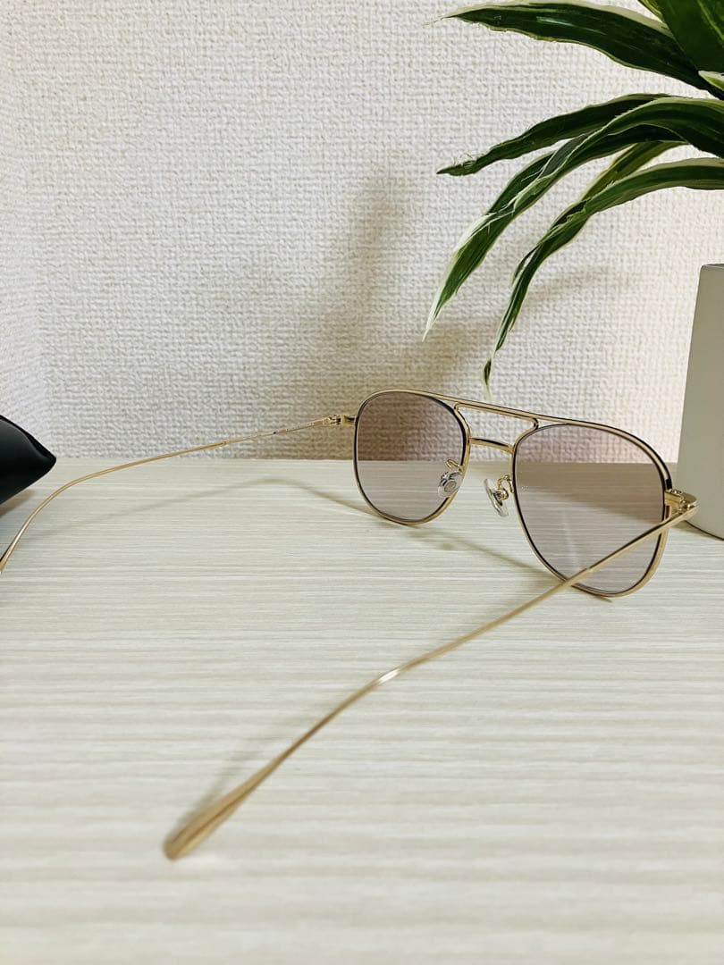 ✴︎YUICHI TOYAMA. ✴︎ユウイチトヤマ✴︎ツーブリッジ✴︎ゴールド