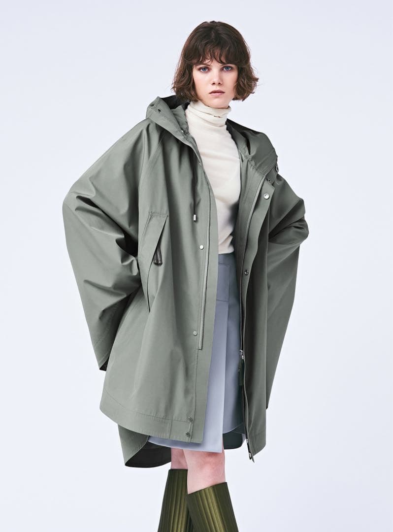 スタニング　Rウーステッドポンチョコート