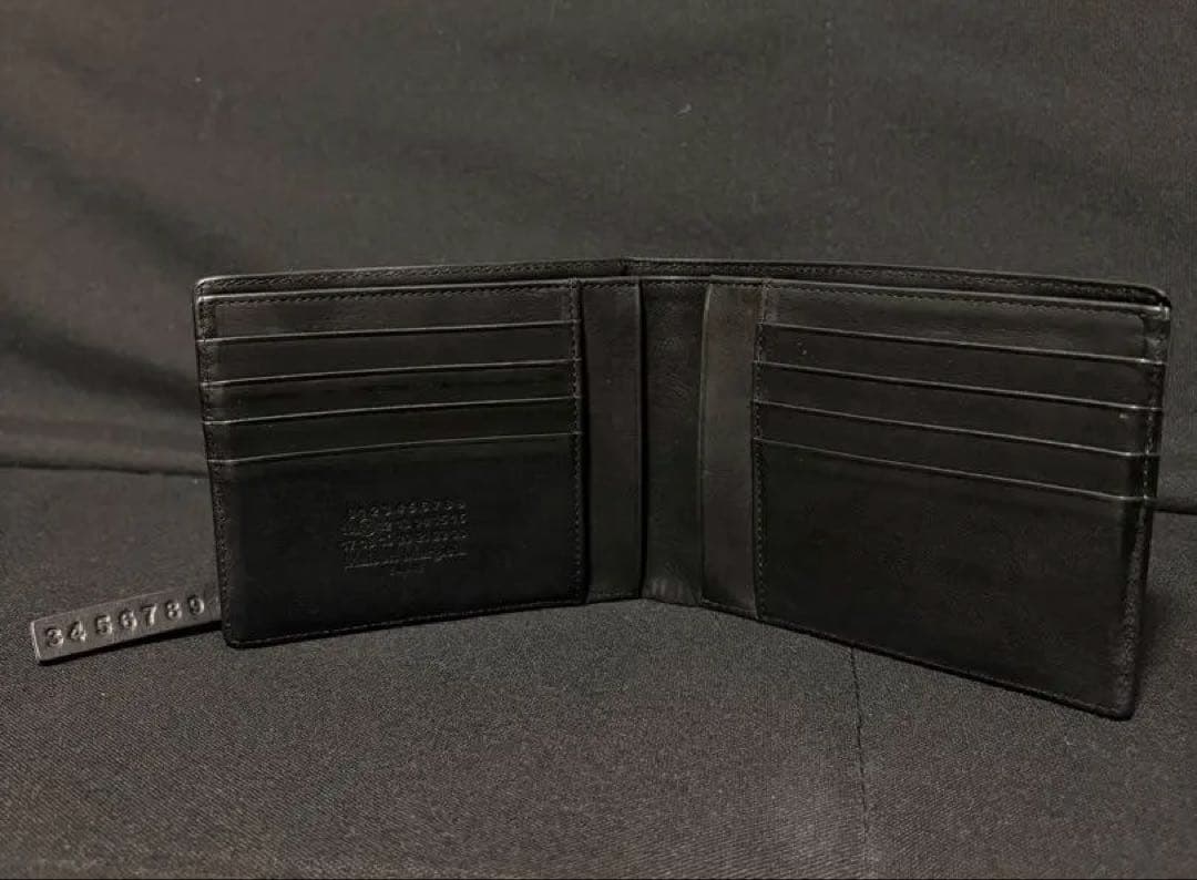 MaisonMargiela 4ステッチ 二つ折り財布 廃番モデル ブラック