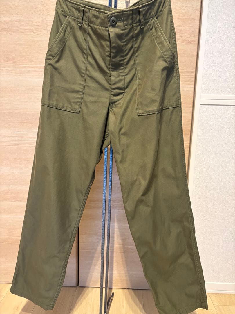 CIOTA（シオタ）スビンコットン バックサテン ベイカーパンツ