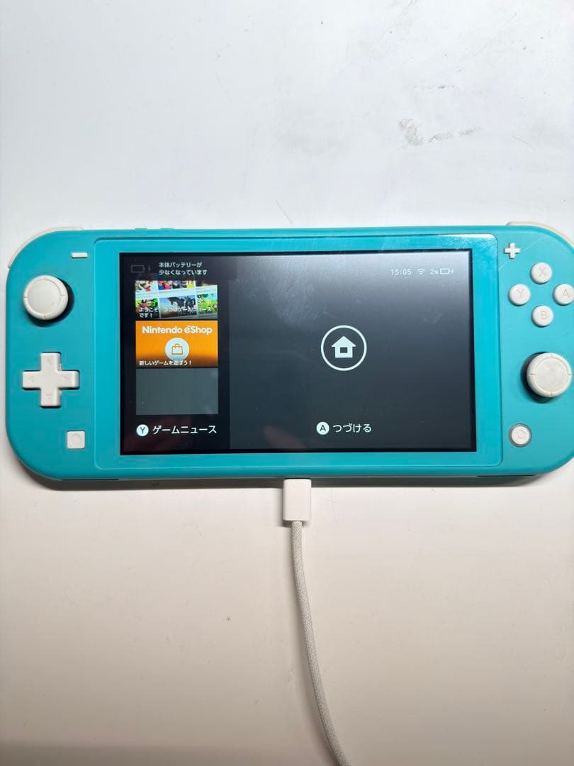 Switch lite 水色
