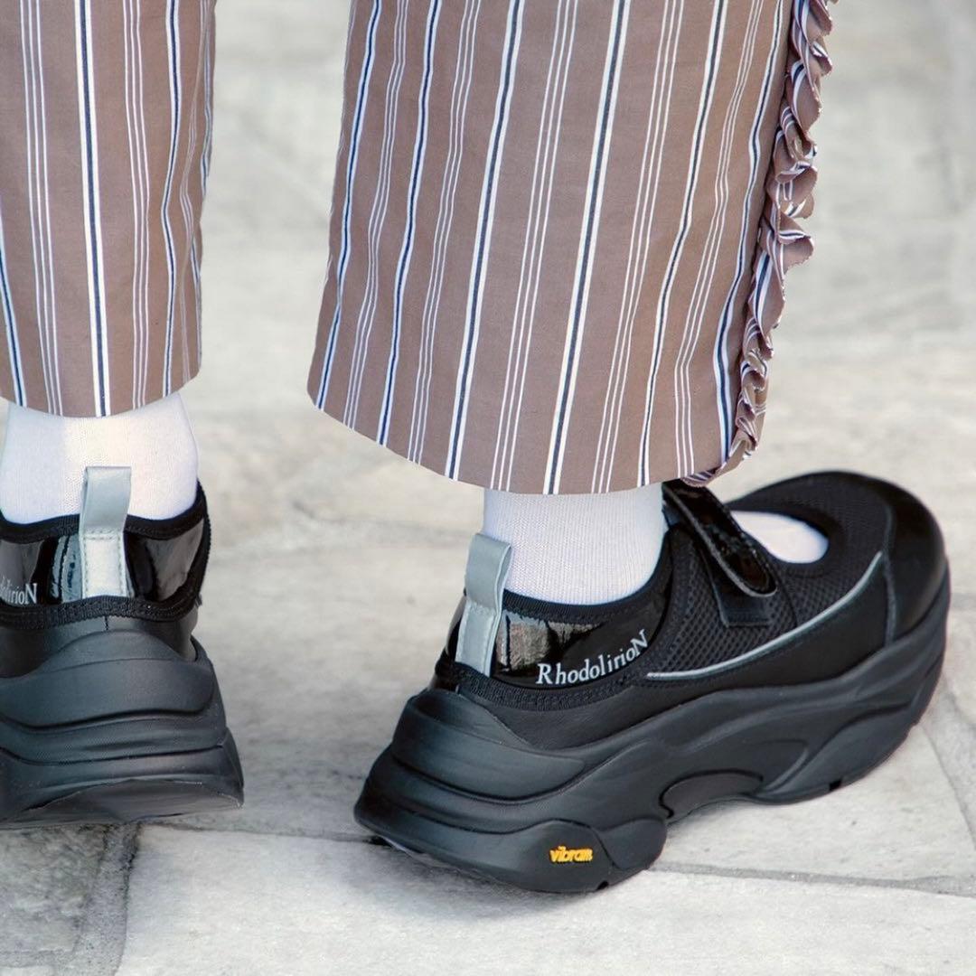 靴 RHODOLIRION MARY JANE SNEAKER