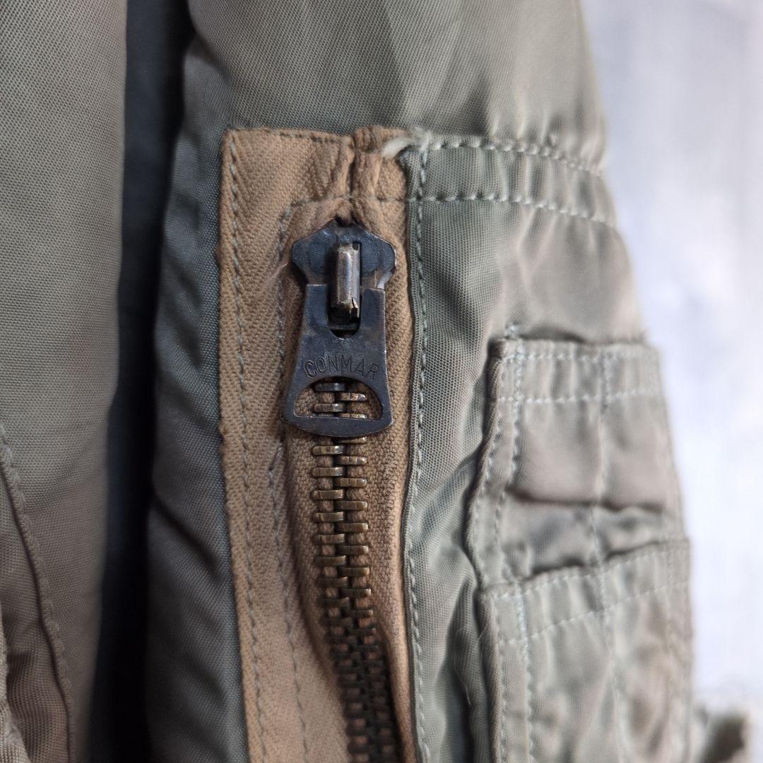 【激レア】60s フライトJK ミリタリージャケット N-3B アルミジップ