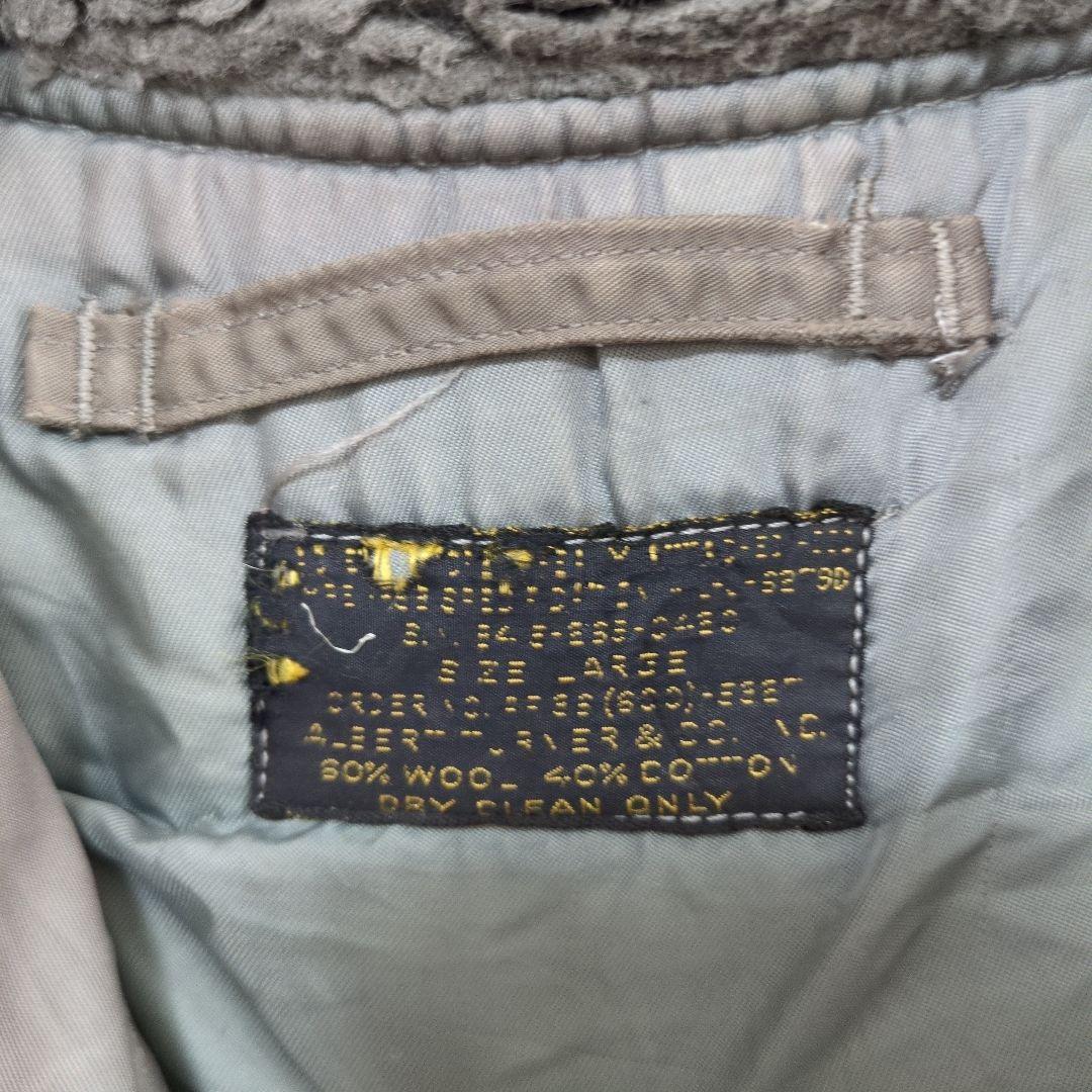 【激レア】60s フライトJK ミリタリージャケット N-3B アルミジップ