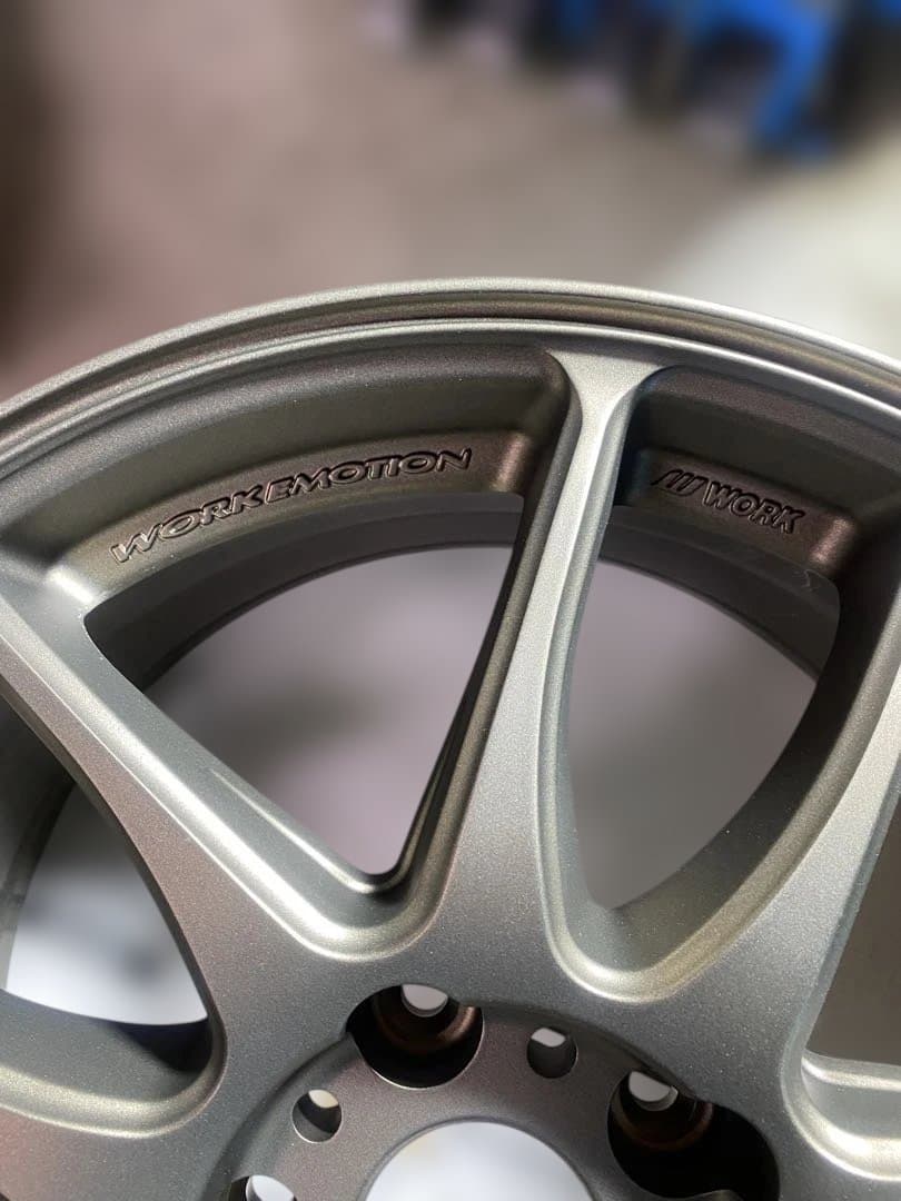 ②ホイール WORK EMOTION CR ２本17×8J インセット47