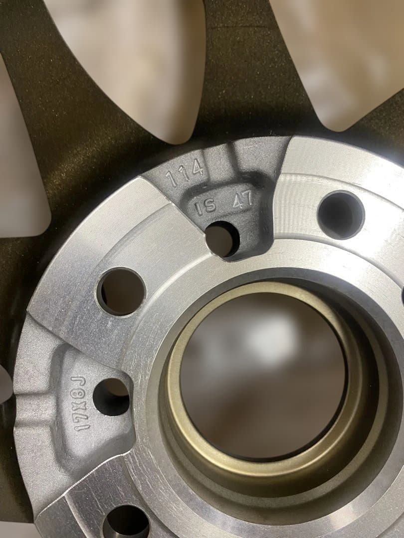 ②ホイール WORK EMOTION CR ２本17×8J インセット47