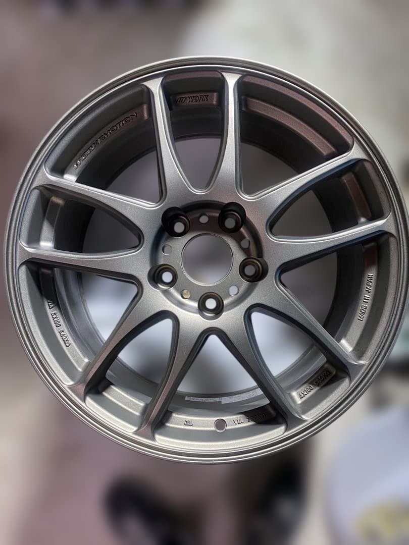 ②ホイール WORK EMOTION CR ２本17×8J インセット47