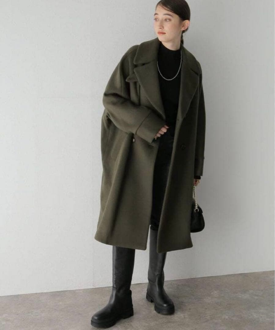 【美品】2023AW TICCA テントコート 人気色カーキ