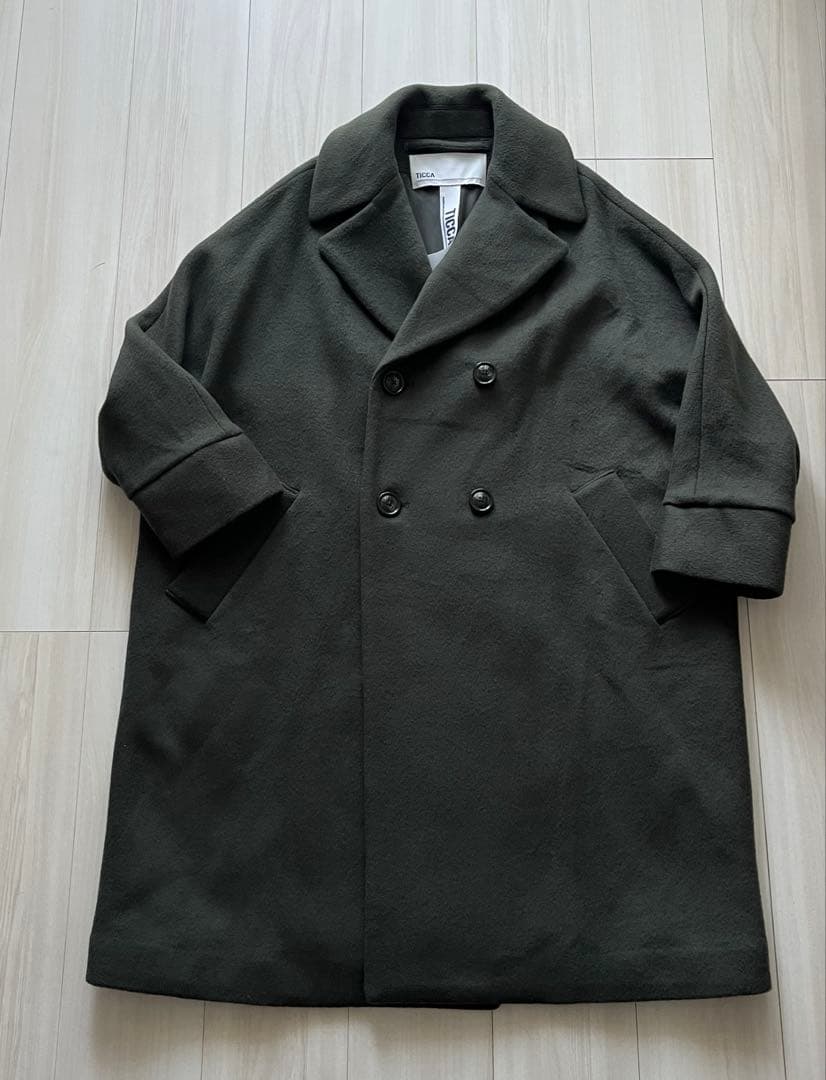 【美品】2023AW TICCA テントコート 人気色カーキ