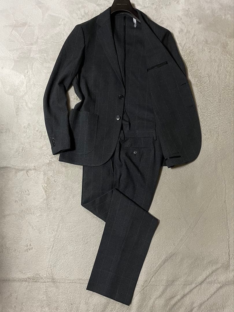 専用ユナイテッドアローズ ACTIVEPLUS ウィンドウペンスーツ46/M美品