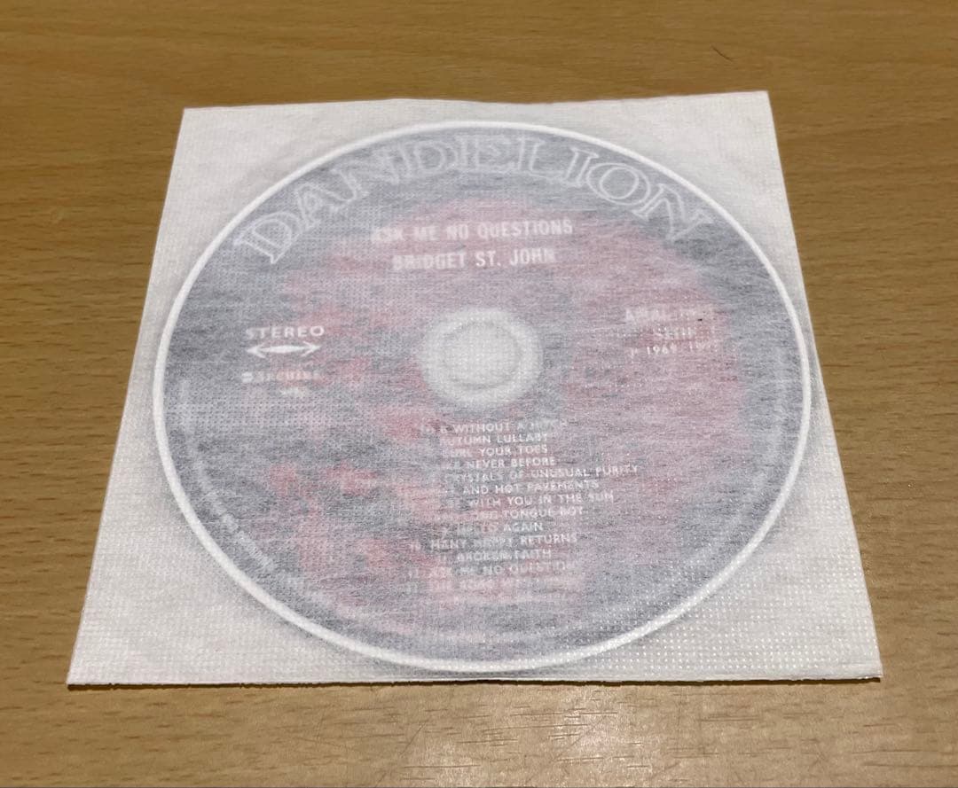 ブリジット・セント・ジョンAsk Me No Questions