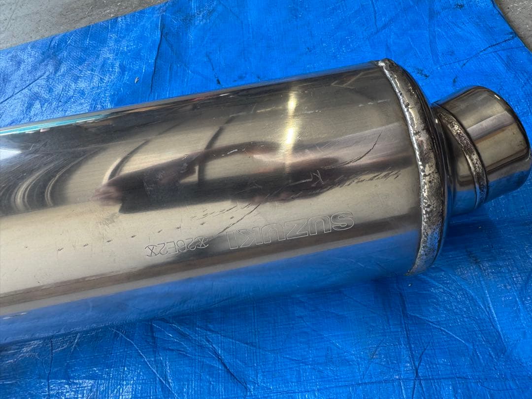 スズキ　イナズマ400純正エキパイマフラー美品