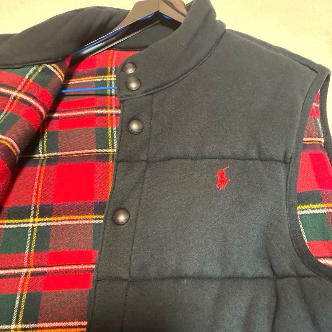 Polo by Ralph Lauren 黒 ダウンベスト L
