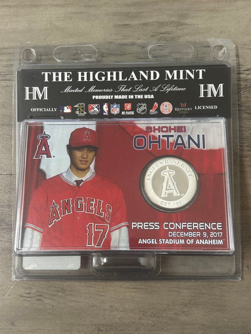 大谷翔平 MLB シルバー 3点セット