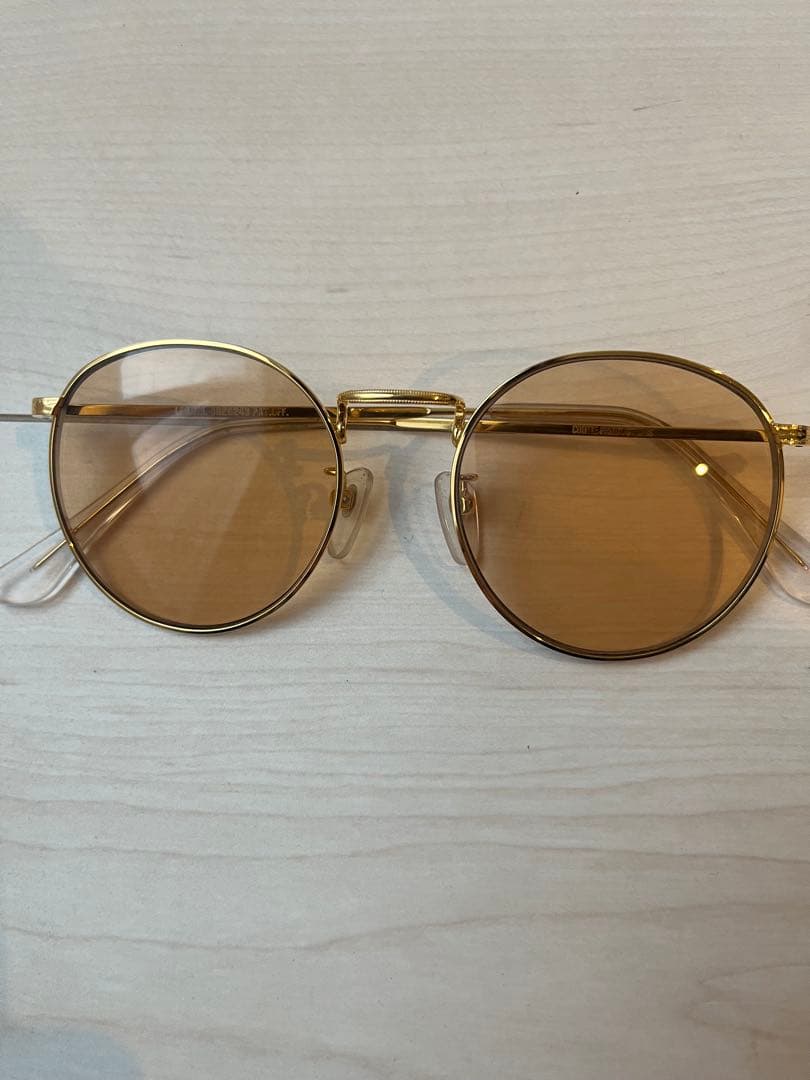 cootie Raza l Glasses L.BROWN kj着