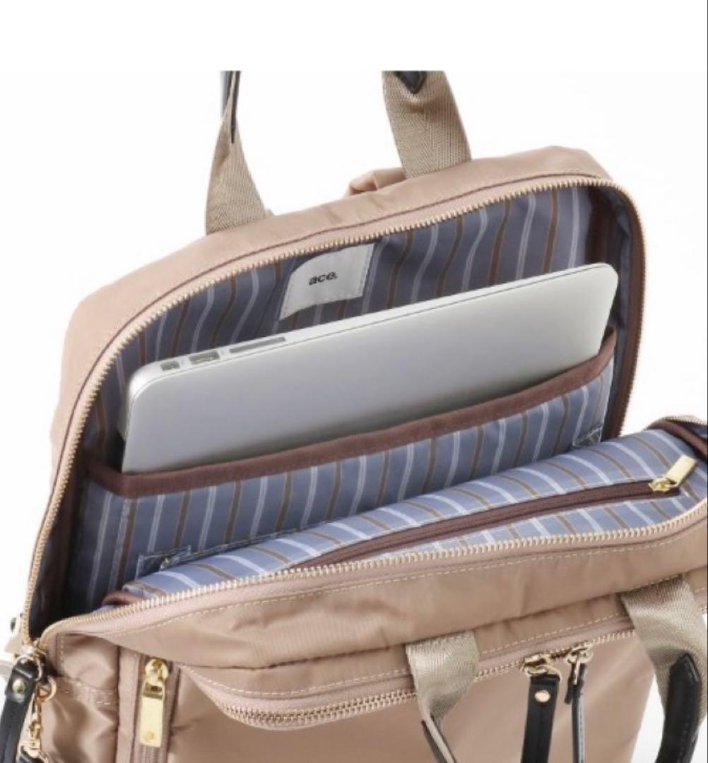 ACE スリファム リュックサック　レディースビジネス　ブラック