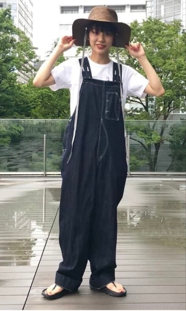 beams boyデニム サロペット