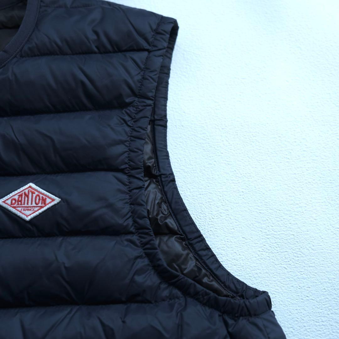 【DANTON】Men’s Crewneck Inner Down Vest