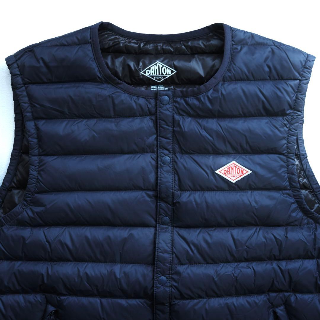 【DANTON】Men’s Crewneck Inner Down Vest