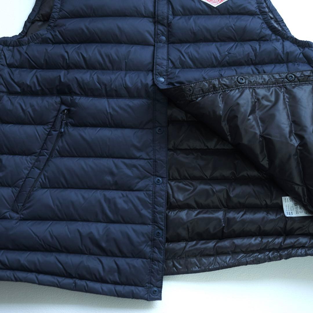 【DANTON】Men’s Crewneck Inner Down Vest