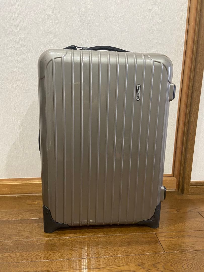 【美品】RIMOWA シャンパンゴールド　サルサ　スーツケース35L 2輪