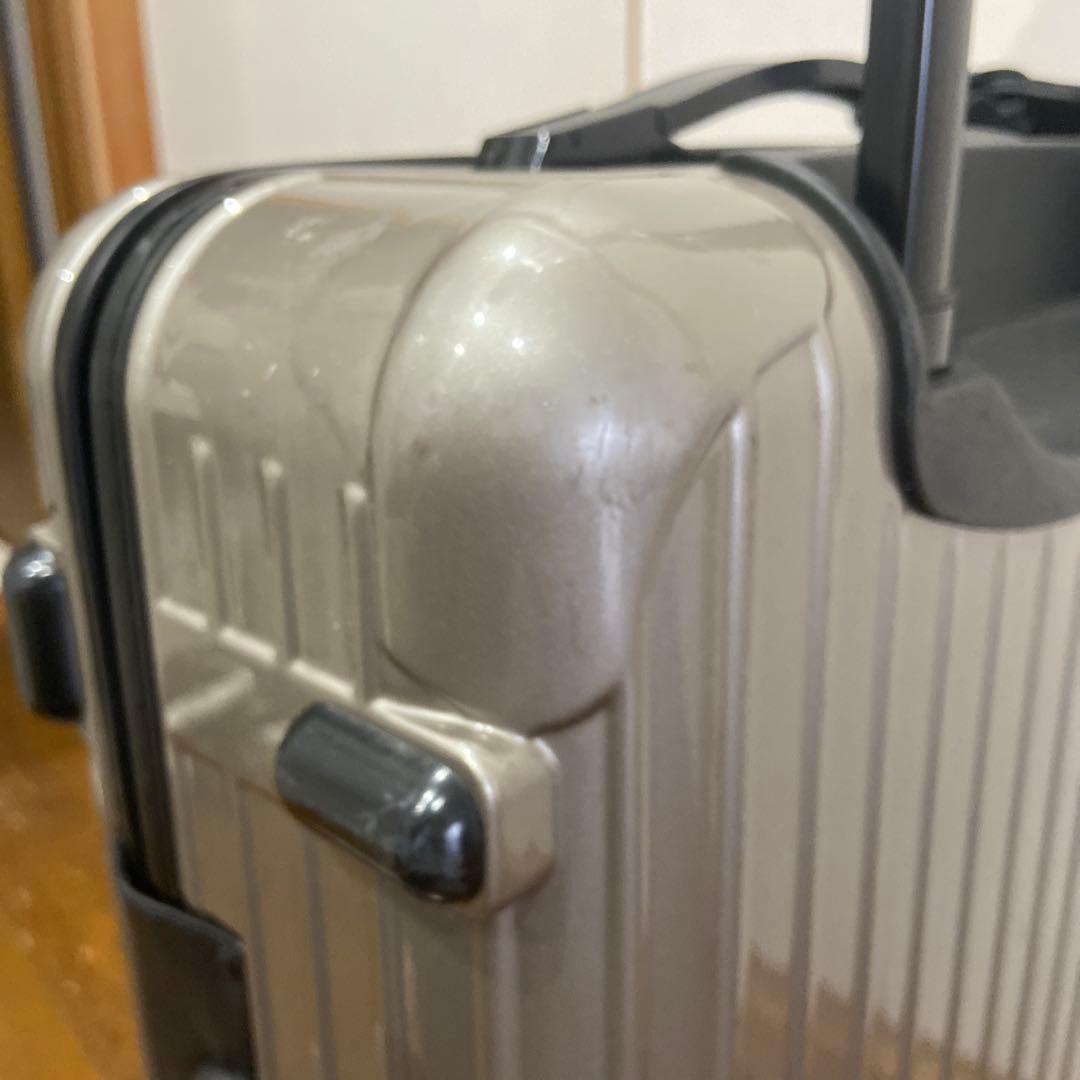 【美品】RIMOWA シャンパンゴールド　サルサ　スーツケース35L 2輪