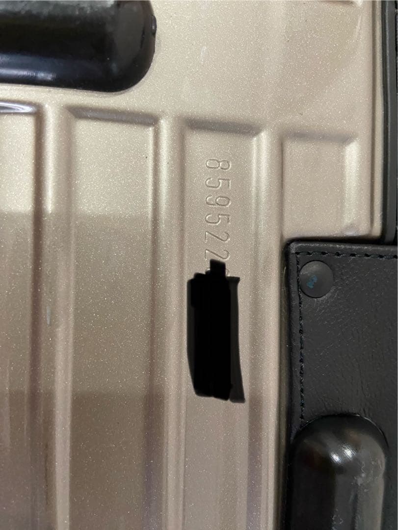 【美品】RIMOWA シャンパンゴールド　サルサ　スーツケース35L 2輪