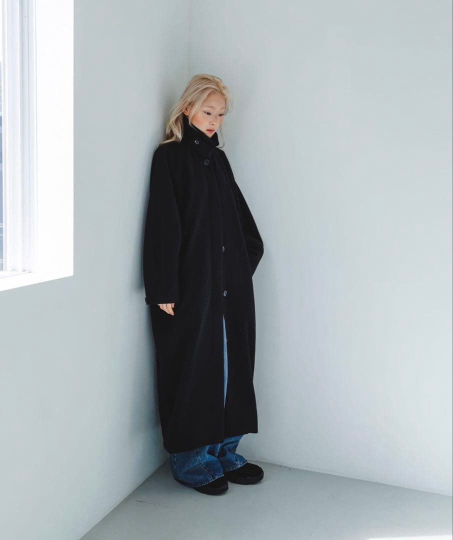 KBFステンカラーロングコート