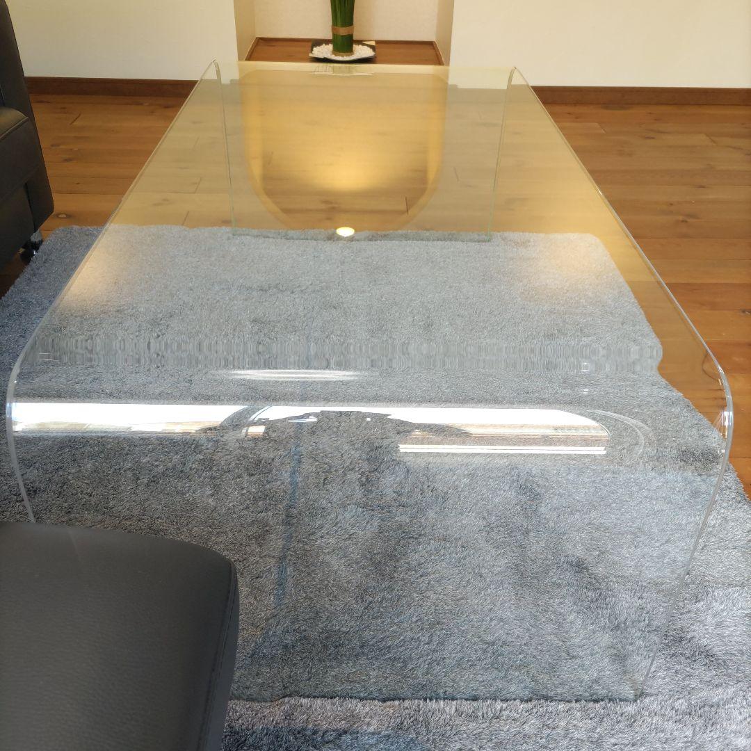 大塚家具 ガラス コーヒーテーブル ローテーブル