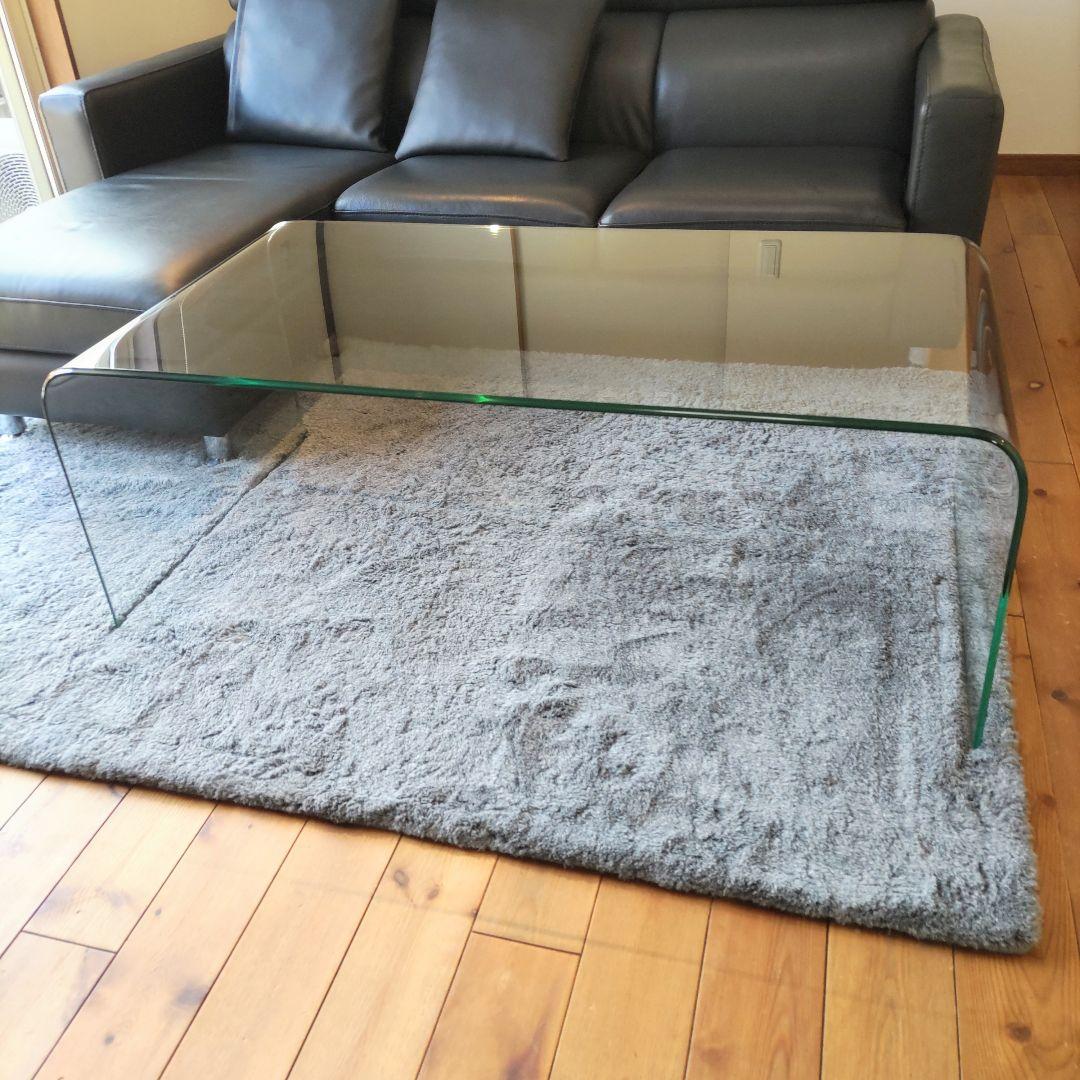 大塚家具 ガラス コーヒーテーブル ローテーブル