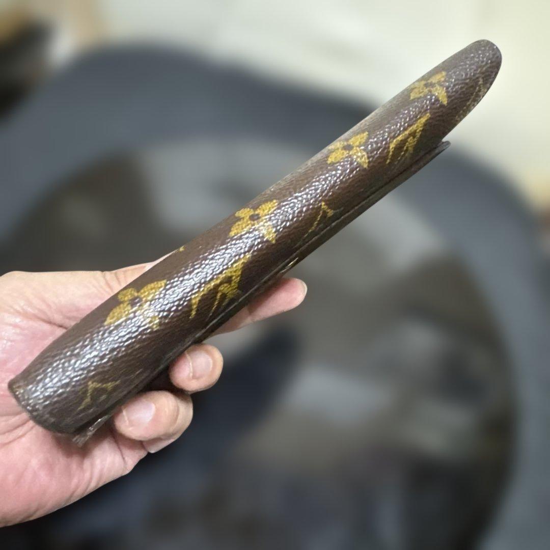 12☆外観美品/優良品♪カード10枚タイプ☆サラ長財布