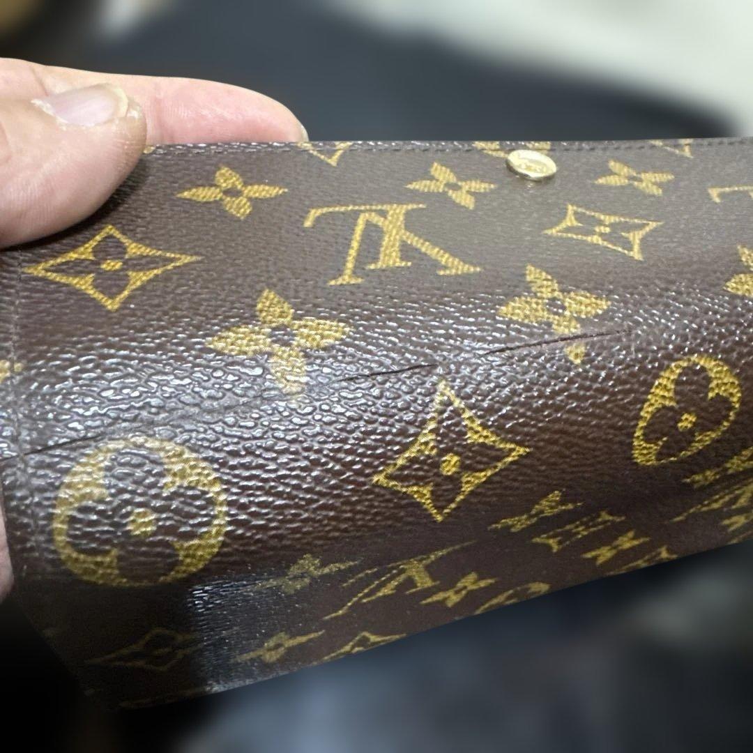 12☆外観美品/優良品♪カード10枚タイプ☆サラ長財布