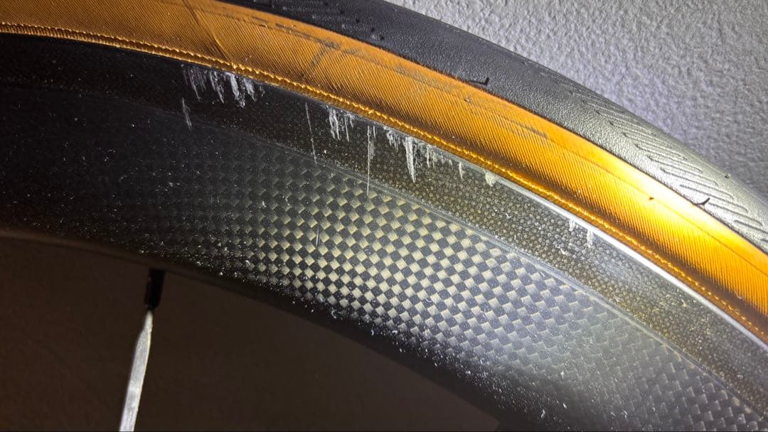 中華カーボンホイール　ジャンク　説明文は必ずお読みください。