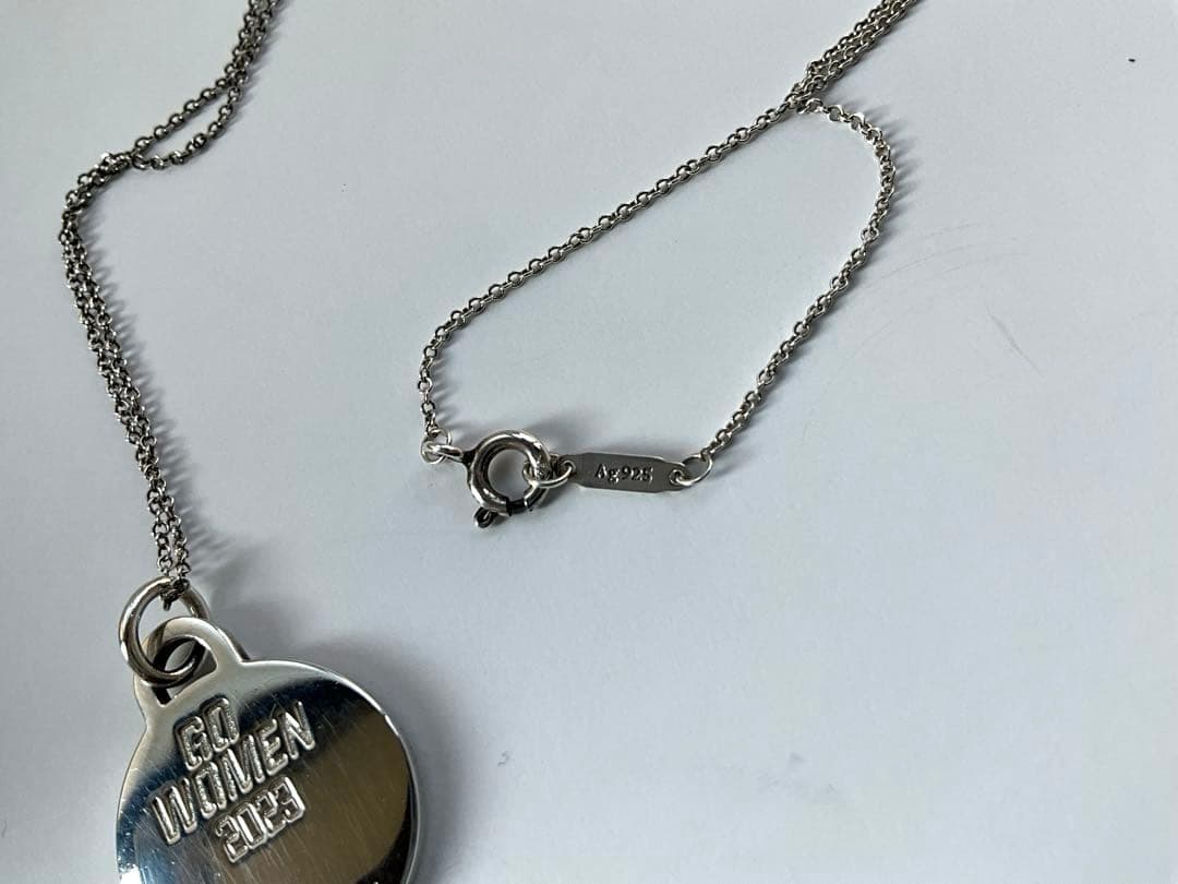 TIFFANY&Co. ネックレス 名古屋ウィメンズマラソン2023完走賞