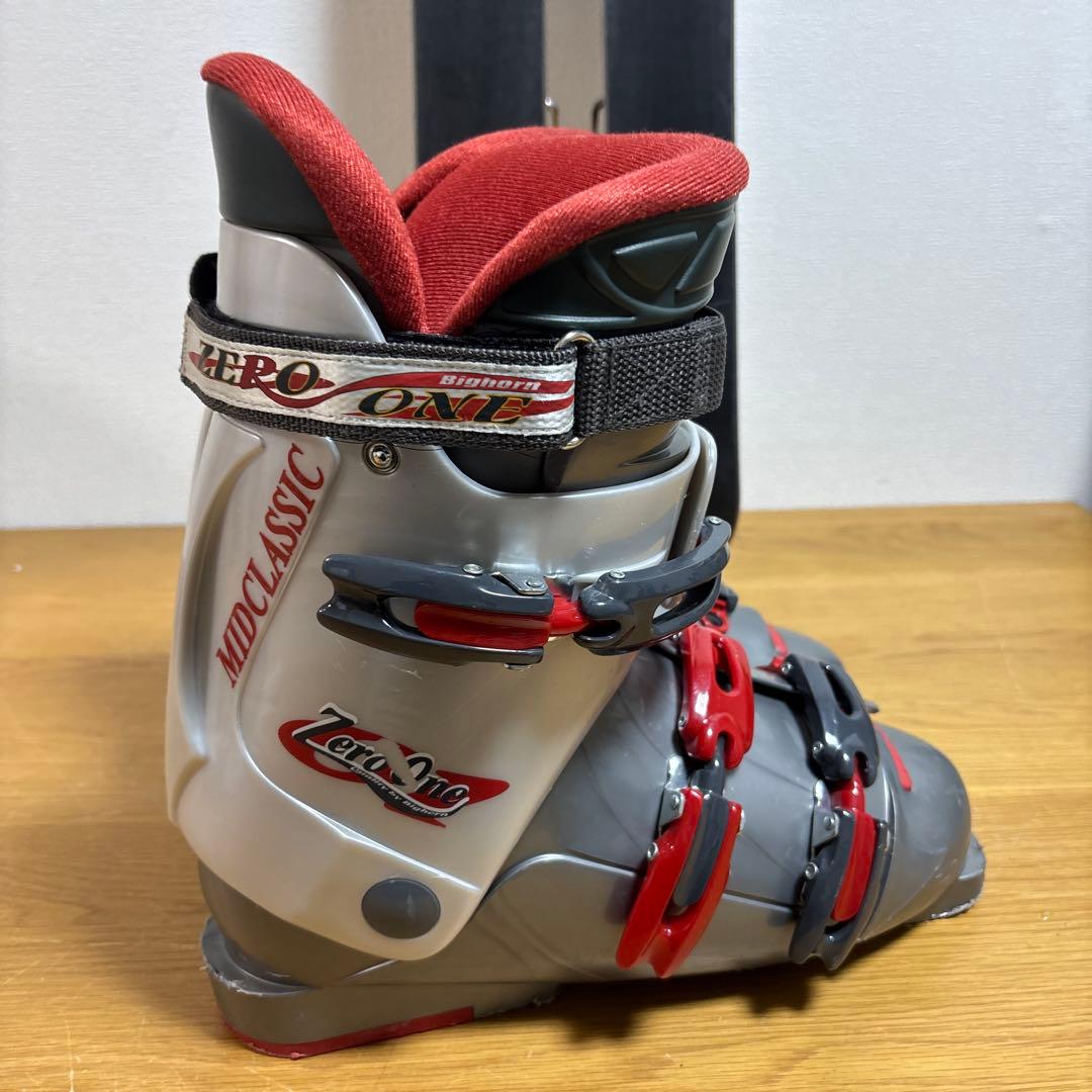 メンズ　ショートスキー　ファンスキーセット　26cm ブーツ　nishizawa