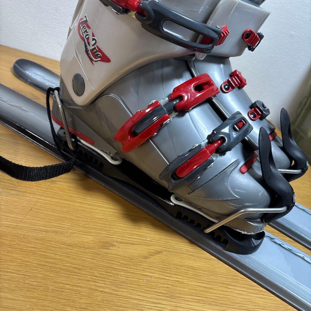 メンズ　ショートスキー　ファンスキーセット　26cm ブーツ　nishizawa