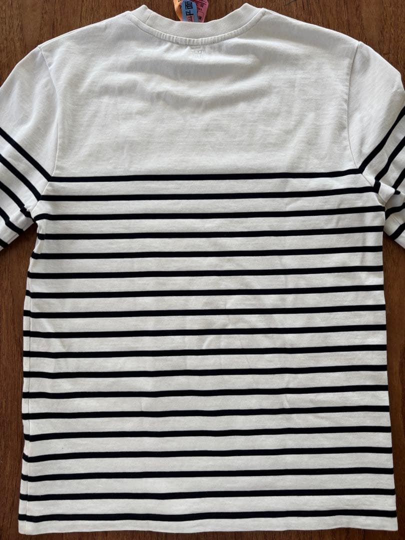 【正規品】AmiParis アミパリス ボーダーロンT ホワイト&ブラック