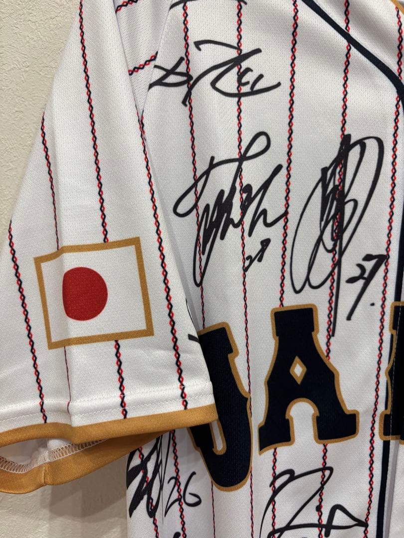 【りあ】大谷翔平 WBC日本代表サインユニフォームホーム＆ビジター