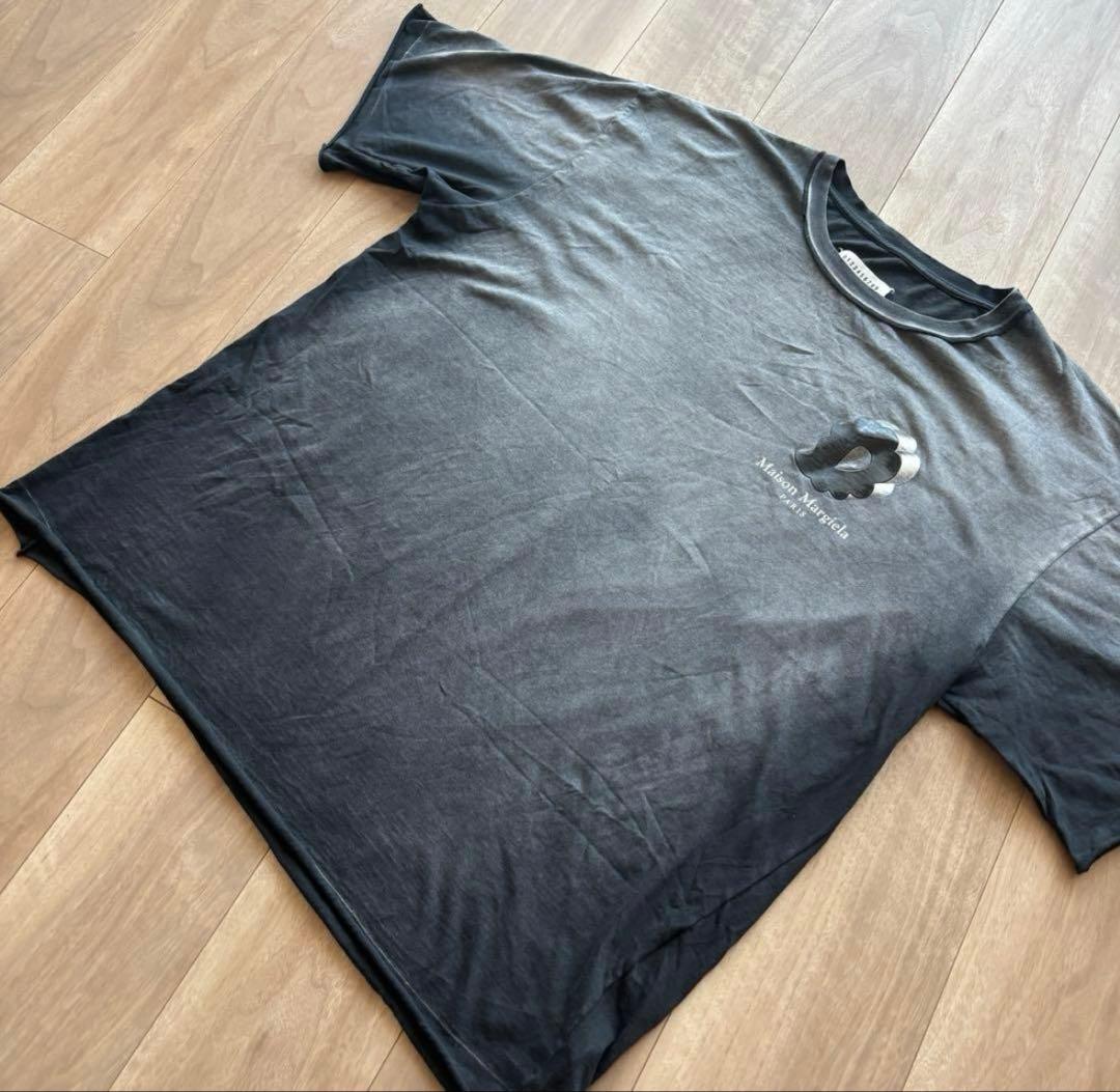 メゾンマルジェラ オーバーサイズ バブルTシャツ　L