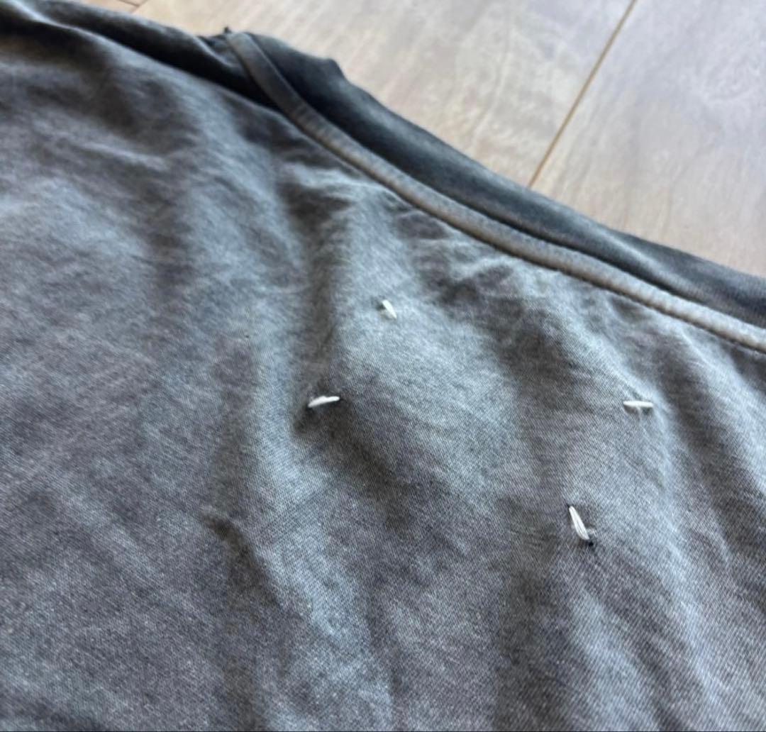 メゾンマルジェラ オーバーサイズ バブルTシャツ　L