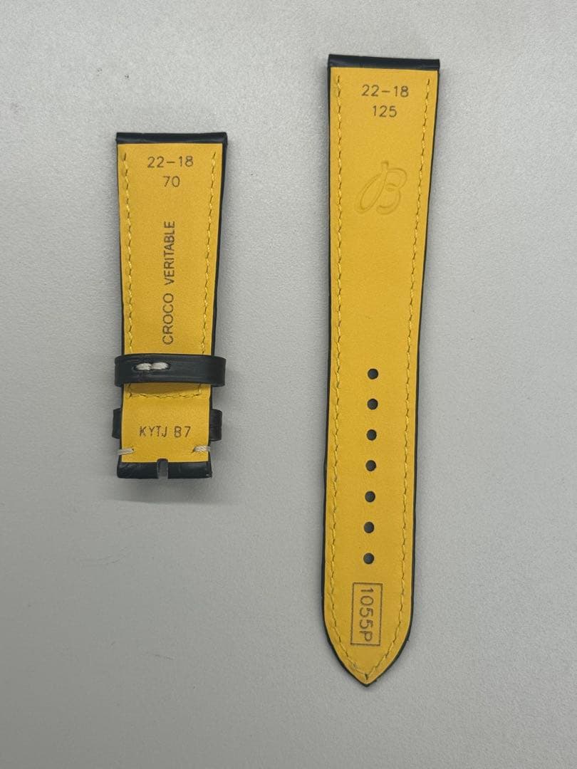 Breitling ブライトリング純正皮ベルト(CROCO)