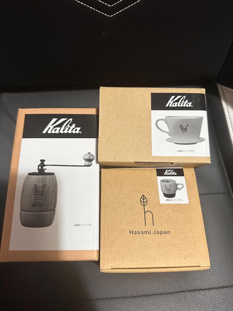 Kalita ポケモン コーヒーミル、ドリッパー と波佐見焼スタックマグセット