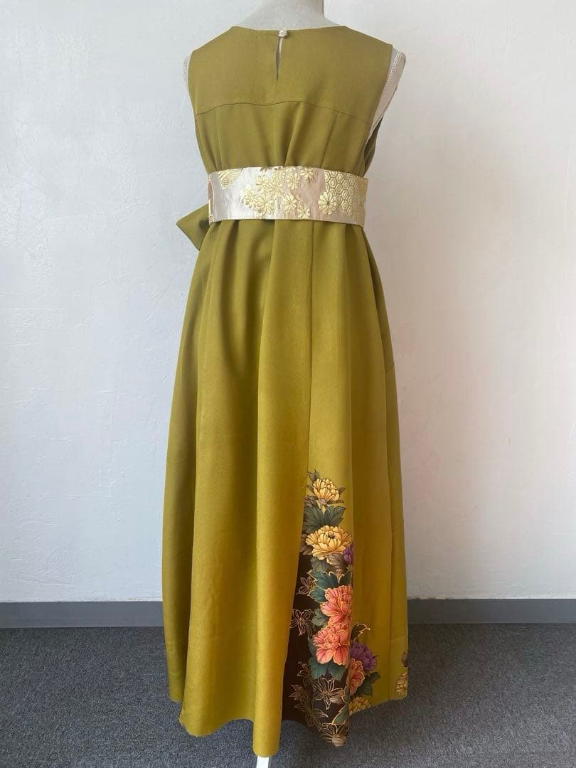 3283 着物　リメイク　ドレス　ワンピース