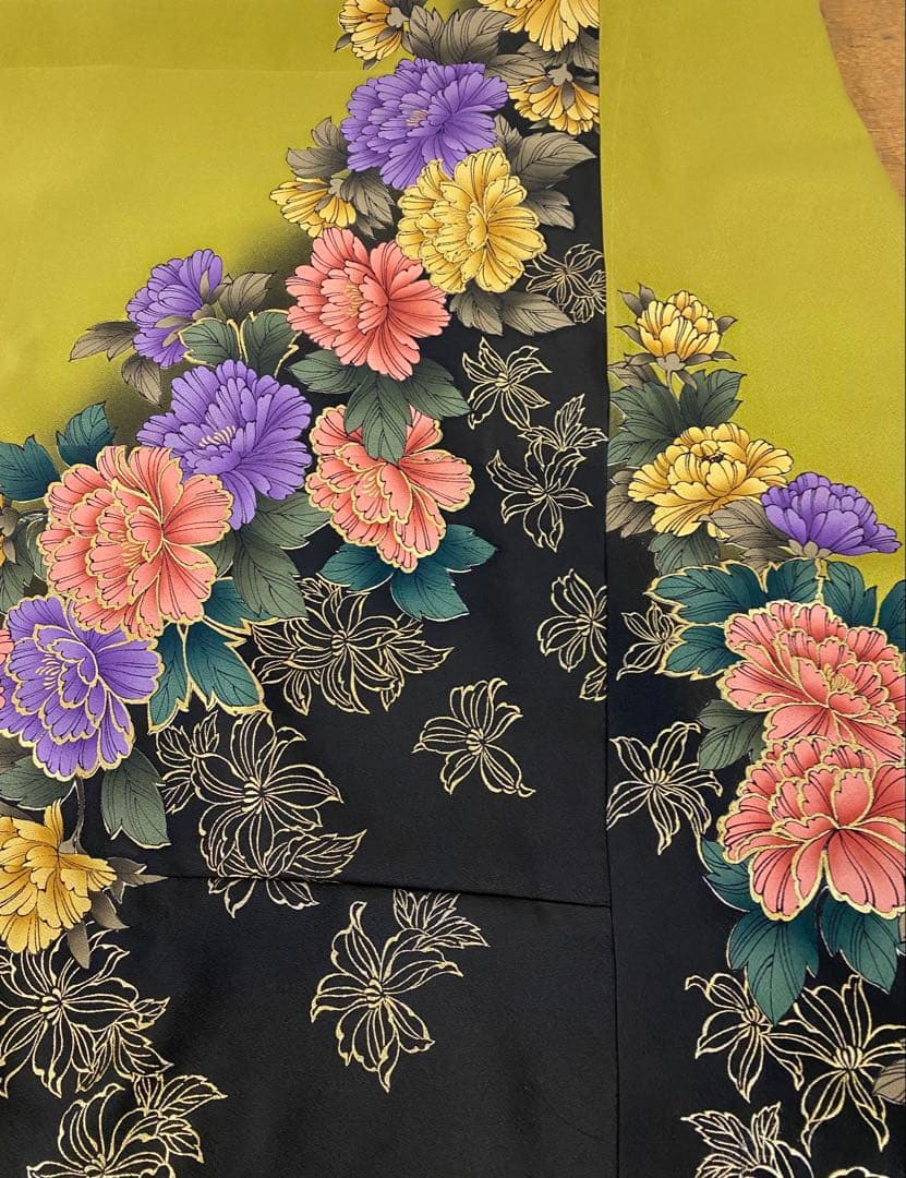 3283 着物　リメイク　ドレス　ワンピース