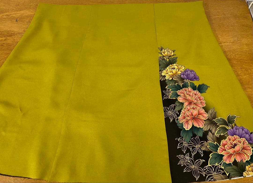 3283 着物　リメイク　ドレス　ワンピース