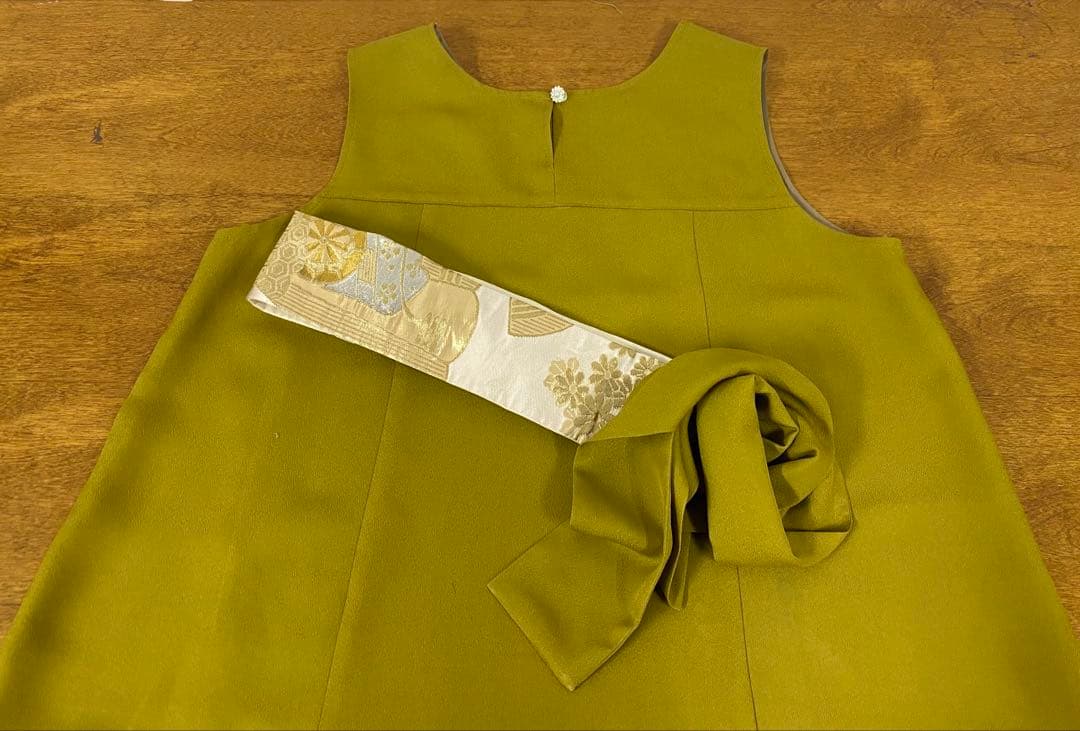 3283 着物　リメイク　ドレス　ワンピース