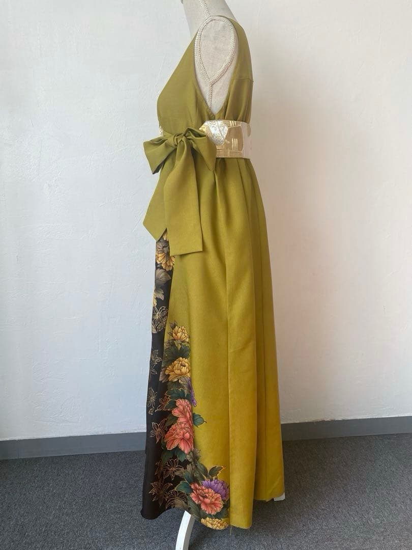 3283 着物　リメイク　ドレス　ワンピース