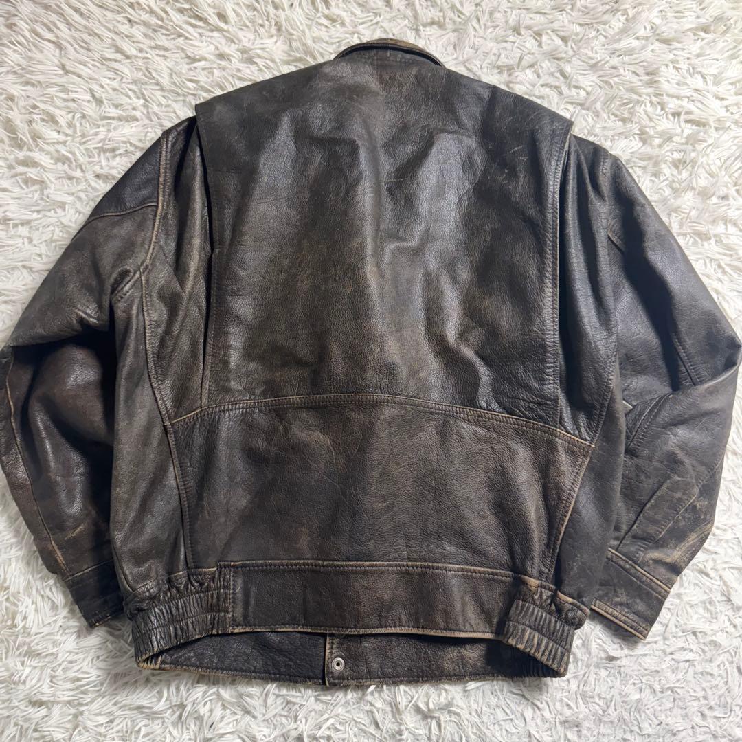A-2 フライトジャケット 牛革 レザージャケット　ヴィンテージ ミリタリー
